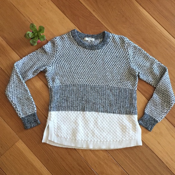 Madewell Sweaters - Madewell ⏺ Checkpoint ⏹ Sweater XS Black/White